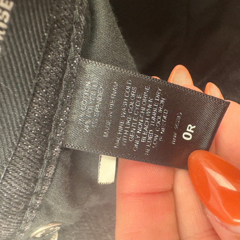 Express Jeans‎ Mia Mid Rise Legging Skinny Gray Distressed Stretch Size 0R - Picture 8 of 12